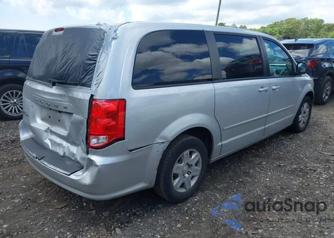 2012 Dodge Grand Caravan Se/Avp из США, поврежденный, VIN 2C4RDGBG7CR234127